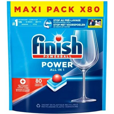 Finish Power All in 1 tablety do myčky nádobí 80 ks – Zbozi.Blesk.cz