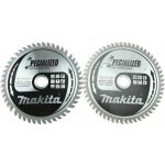 Makita B-49301, Sada 2 kusů pilových kotoučů průměru 165 mm (B-09298, B-09307) – Zboží Dáma