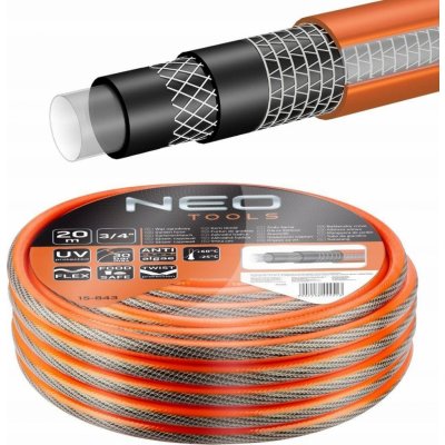 NEO tools Hadice šestivrstvá profi 3/4 20 m – Zboží Mobilmania