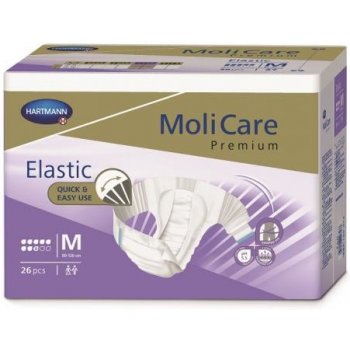 MoliCare Premium Elastic M 26 ks
