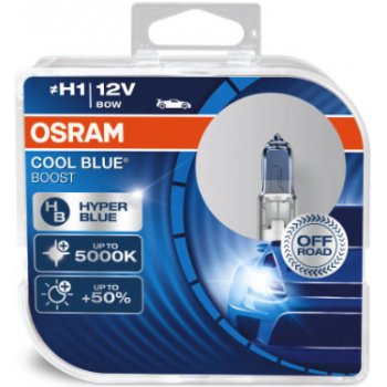 Osram Cool Blue Boost H1 P14,5s 12V 80W
