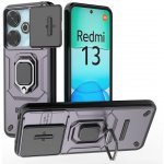 Lens odolný hybridní kryt na Xiaomi Redmi 13 4G/Poco M6 4G - fialový – Zboží Živě