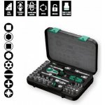 WERA 42-dílná ráčnová sada Zyklop Speed, upínací část 1/4", metrická, 8100 SA 2, 003533 – Zboží Dáma