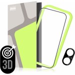 Tempered Glass Protector 3D pro iPhone 16 Plus + sklo na kameru + aplikátor Case Friendly TGR-IP16L-IF – Zboží Živě