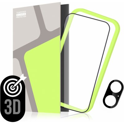Tempered Glass Protector 3D pro iPhone 16 Plus + sklo na kameru + aplikátor Case Friendly TGR-IP16L-IF – Zboží Živě