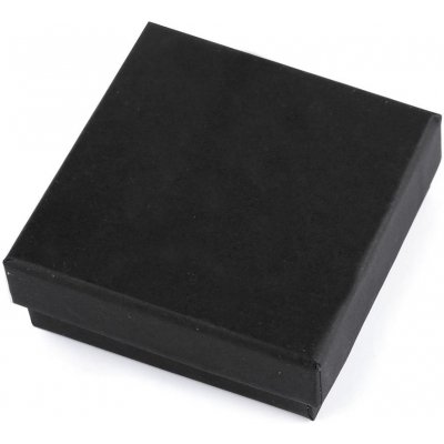 Prima Krabička na šperky 9x9 cm 3 černá mat 146730 – Zboží Dáma