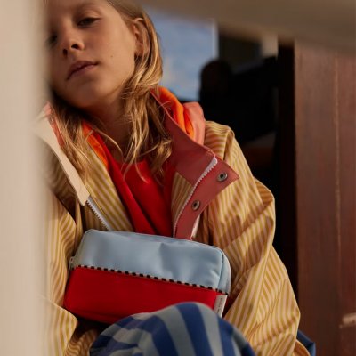 Sticky Lemon small colourblocking zissou blue red hat – Hledejceny.cz