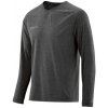 Pánské Tričko Skins PLUS Micron Mens Long Sleeve Tee Black Marle