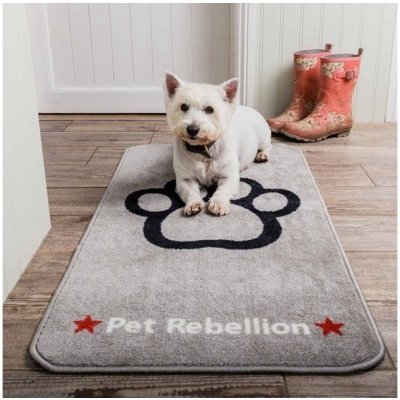 Pet Rebellion kobercový běhoun Grey – Zboží Mobilmania