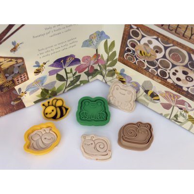 Cactus Cookies Vykrajovátka - šnek, včela, žába – Hledejceny.cz
