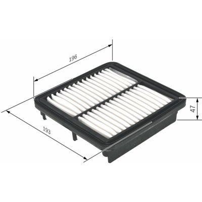 Vzduchový filtr BOSCH F 026 400 352 – Hledejceny.cz