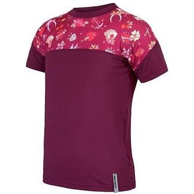 Sensor Coolmax Impress kr.rukáv lilla/girls tattoo – Zboží Mobilmania