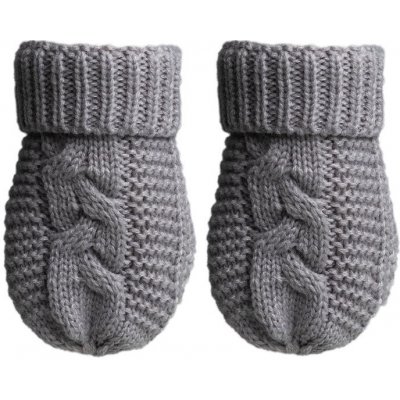 Kojenecké zimní rukavičky ECO šedá – Hledejceny.cz
