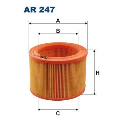 Vzduchový filtr FILTRON AR 247 – Hledejceny.cz