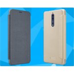 Nillkin Sparkle Folio Nokia 8 zlaté – Zboží Živě