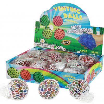 RAPPA Duhový bublinový míček s kuličovou výplní 6 cm – Hledejceny.cz