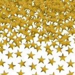Konfety metalické hvězda zlatá 30g – Zboží Dáma