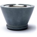 Mani Bhadra Mani Bhadra Kadidelnice (Vykuřovací miska) Maroque Šedý mastek, 7 x 13 cm – Sleviste.cz