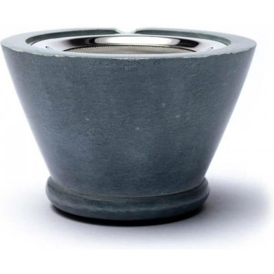Mani Bhadra Mani Bhadra Kadidelnice (Vykuřovací miska) Maroque Šedý mastek, 7 x 13 cm – Sleviste.cz