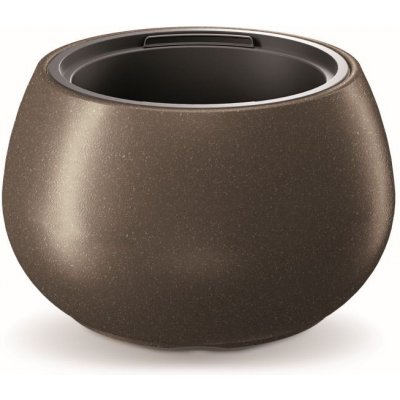 Prosperplast Květináč HEOS ECO WOOD kávový 37cm – Zboží Mobilmania