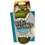 If Teeth Marks Bookmarks Zubatá záložka T - Rex 97 x 17 x 200 mm – Zboží Dáma