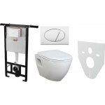 Alcadrain AM102/1120 Jádromodul komplet do bytových jader se závěsným WC Creavit TERRA TP325 + bidet 2v1 – Zboží Mobilmania