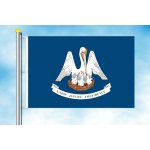 LIBEA, s.r.o. Louisiana vlajka Rozměr: 40×60 cm, Uchycení: Karabiny na stožár – Hledejceny.cz