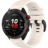 Řemínek k chytrým hodinkám PROTEMIO SILICONE Řemínek pro Garmin Approach S70 - 42mm béžový 63143