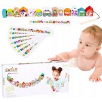CUBIKA Baby Trpaslíci navlékací set 12 dílků – Zboží Mobilmania