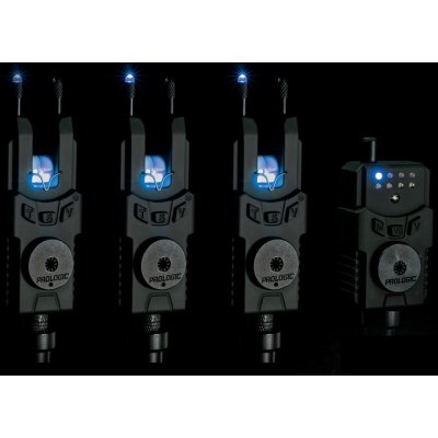 Prologic Sada signalizátorů s příposlechem SMX Alarms Custom Black 2+1 modrá dioda – Zbozi.Blesk.cz