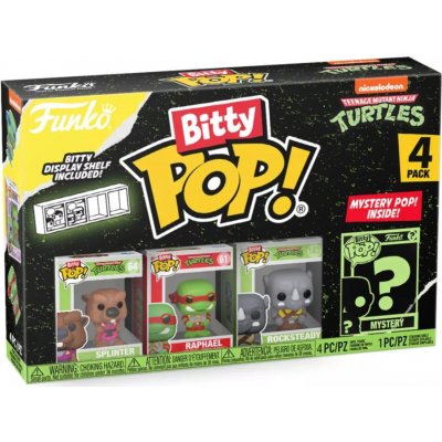 Funko Bitty POP! 4-Pack: Teenage Mutant Ninja Turtles Raphael a ostatní – Hledejceny.cz