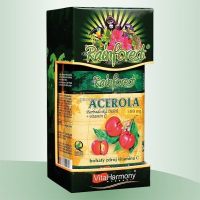 VitaHarmony Acerola 500 mg+Vitamin C 250 mg 90 tablet – Hledejceny.cz