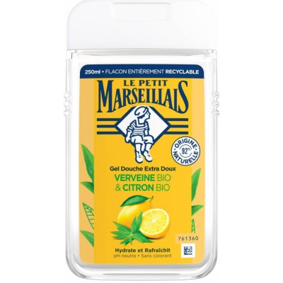 Le Petit Marseillais sprchový gel Verbena a citron 250 ml