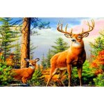Norimpex Diamantové malování Jelen v horách 30 x 40 cm – Sleviste.cz
