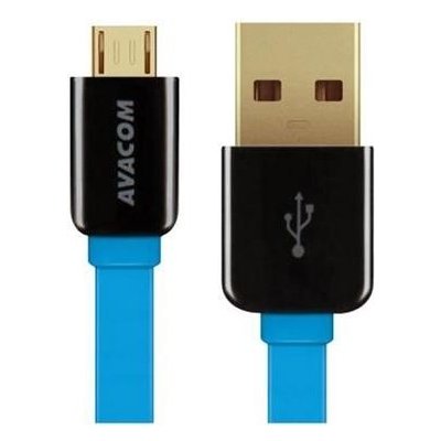 Avacom DCUS-MIC-40B USB - Micro USB, 40cm, modrý – Zbozi.Blesk.cz