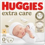 Huggies extra care 0 do 3.5 kg 25 ks – Hledejceny.cz