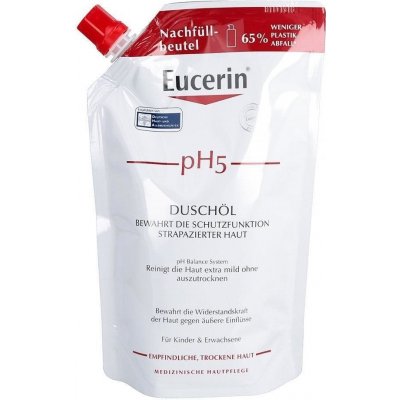 Eucerin pH5 Shower Lotion sprchová emulze pro citlivou a suchou pokožku náplň 400 ml – Zboží Mobilmania