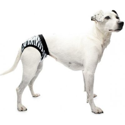 Samohýl Exclusive Hárací kalhotky bavlna Marty bílo-černé 50 cm – Sleviste.cz