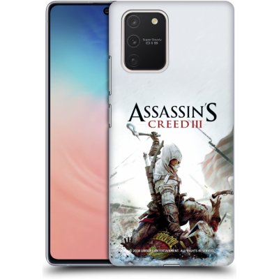 Zadní obal pro mobil Samsung Galaxy S10 LITE - HEAD CASE - Assassins Creed III - Connor sekyra (Plastový kryt, obal, pouzdro na mobil Samsung Galaxy S10 LITE - Herní motiv - Assassins Creed 3 - Connor