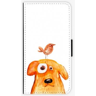 Pouzdro iSaprio - Dog And Bird - iPhone XS – Zboží Mobilmania