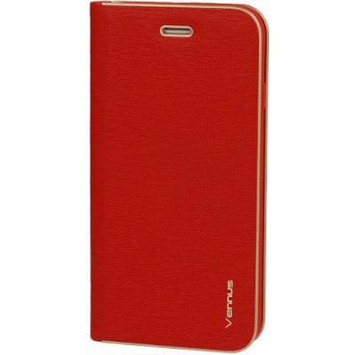 Pouzdro Vennus Book s rámečkem pro Samsung Galaxy S21 Plus červené