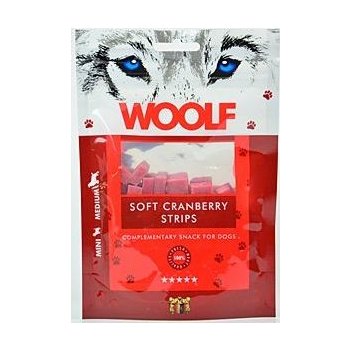 WOOLF Soft Cranberry strips 100 g