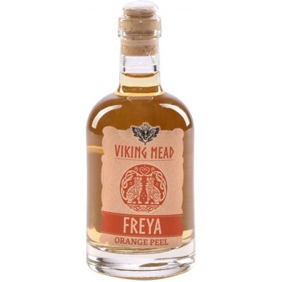 Vikingská Viking Mead Freya Orange Peel Hřebečská medovina 0,10 l – Zboží Dáma