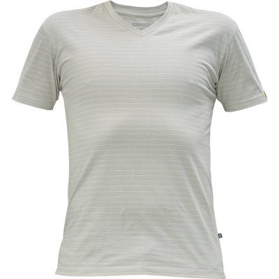 Cerva NOYO ESD Antistatické V- tričko šedá XS – Zboží Dáma