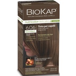 Biokap NutriColor Delicato barva na vlasy 6.06 blond tmavá Havana 140 ml