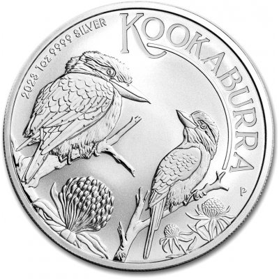 Perth Mint Stříbrná mince Australian Kookaburra 1 oz