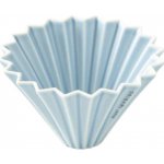 Origami Dripper keramický S matně modrý – Zboží Dáma