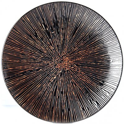 MIJ Jídelní talíř BRONZE CONVERGING 29 cm – Zboží Mobilmania