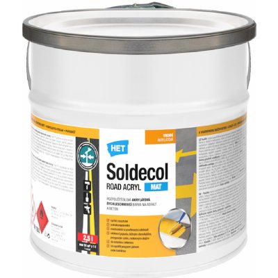 HET Soldecol ROAD ACRYL M Bílá 0,75 l – Sleviste.cz