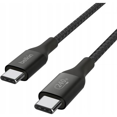 Belkin CAB015bt1MBK Boost charge USB-C 240W, 1m, černý – Zboží Živě